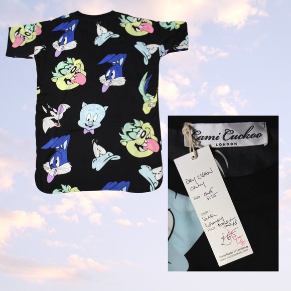 Acid Trip Looney Tunes Top - Picture 2 of 2